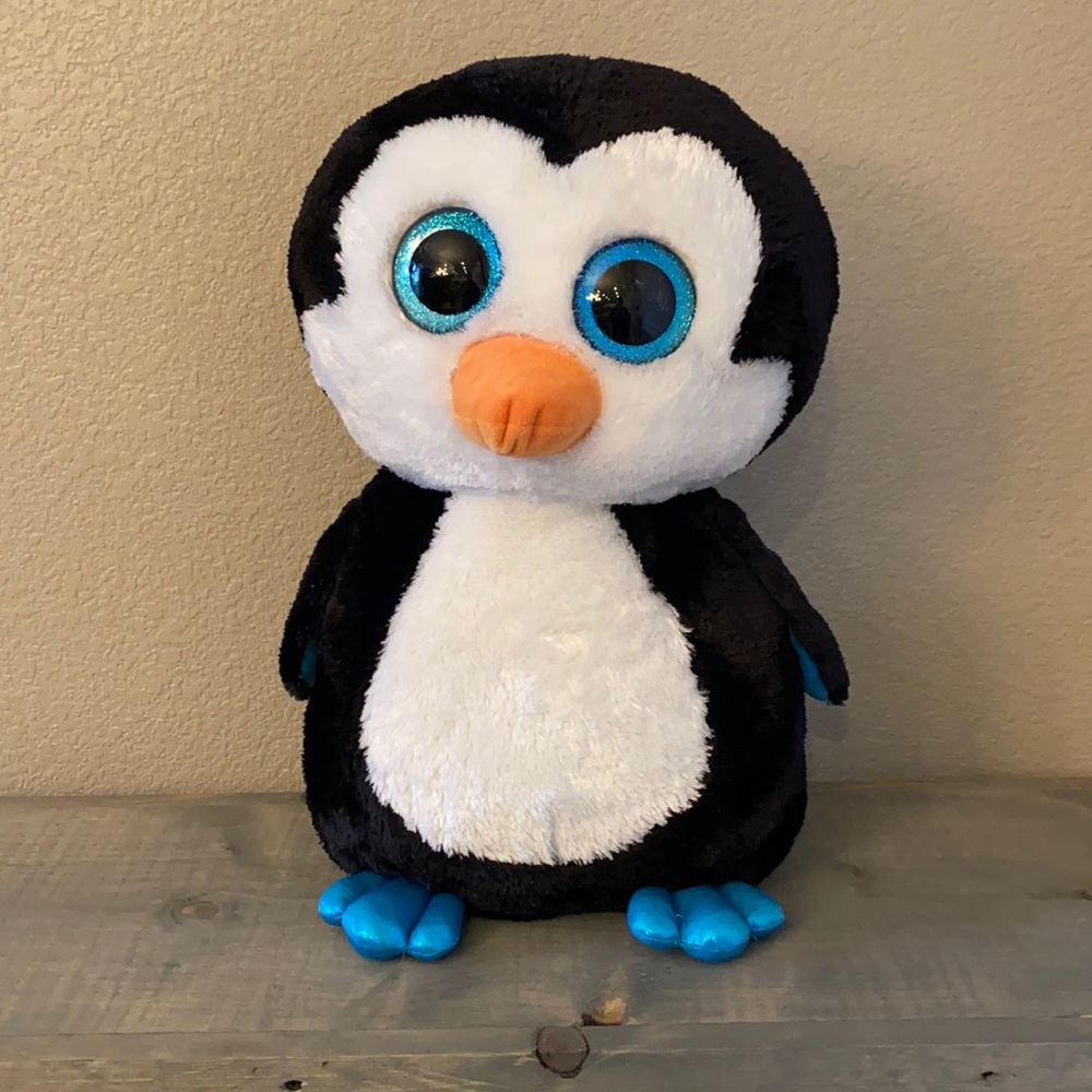 TY big eye penguin